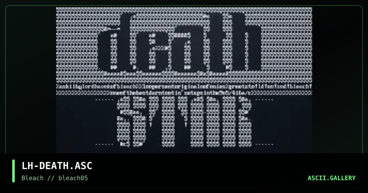 death star, by lord havok, 1995