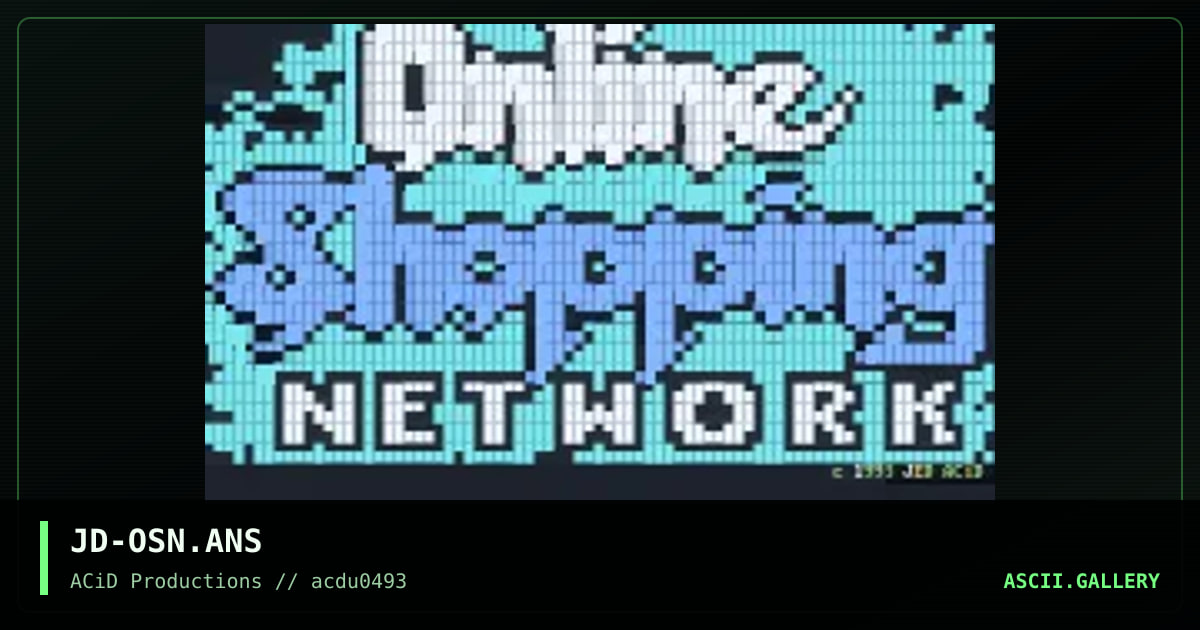 JD-OSN.ANS, by jed, 1993