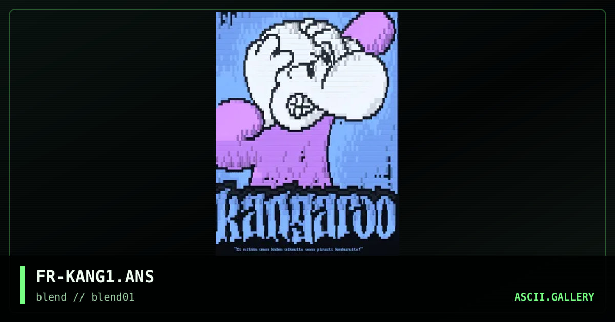 Kenkurukenttä, by faucheur, 1996