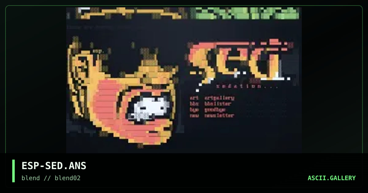 Sedation, by esparrago, 1996
