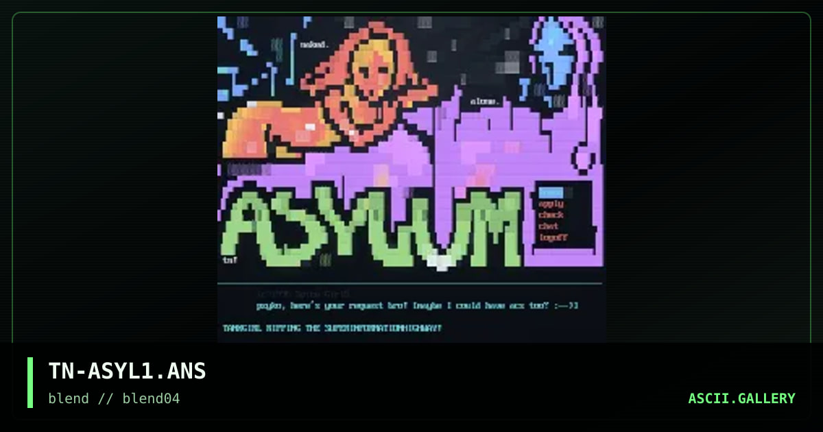 Asylum                          (3), by tankgirl, 1996