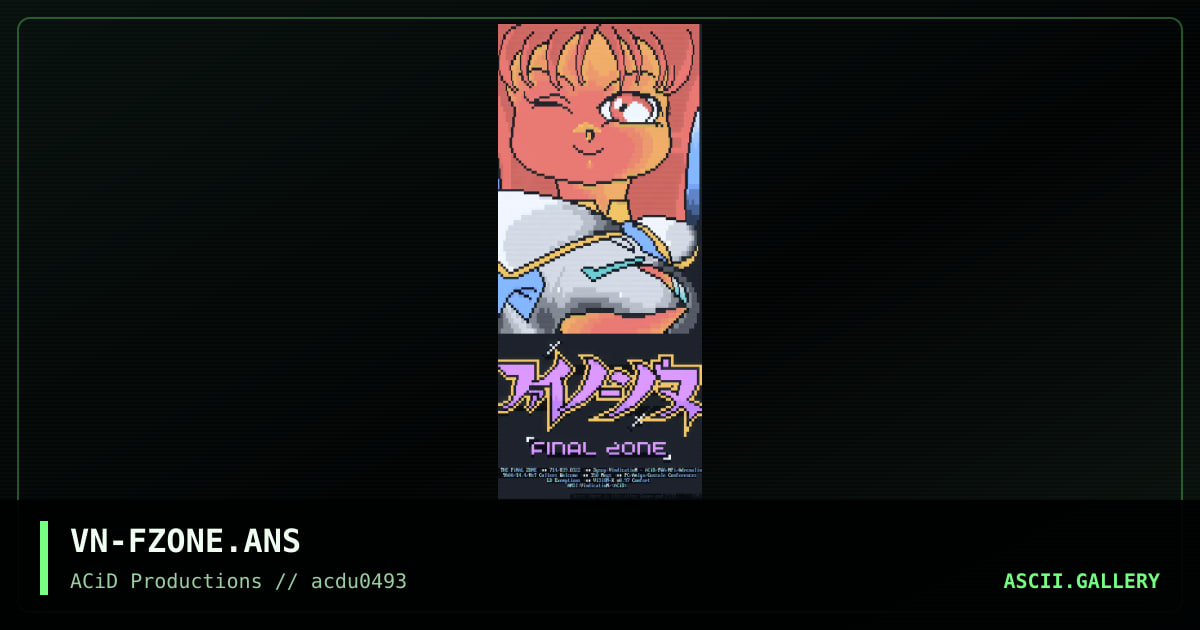 VN-FZONE.ANS, by vindication, 1993