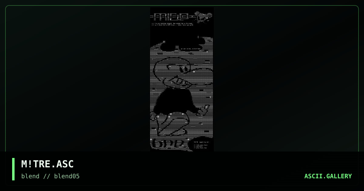 >>TRE<<, by mice, 1997