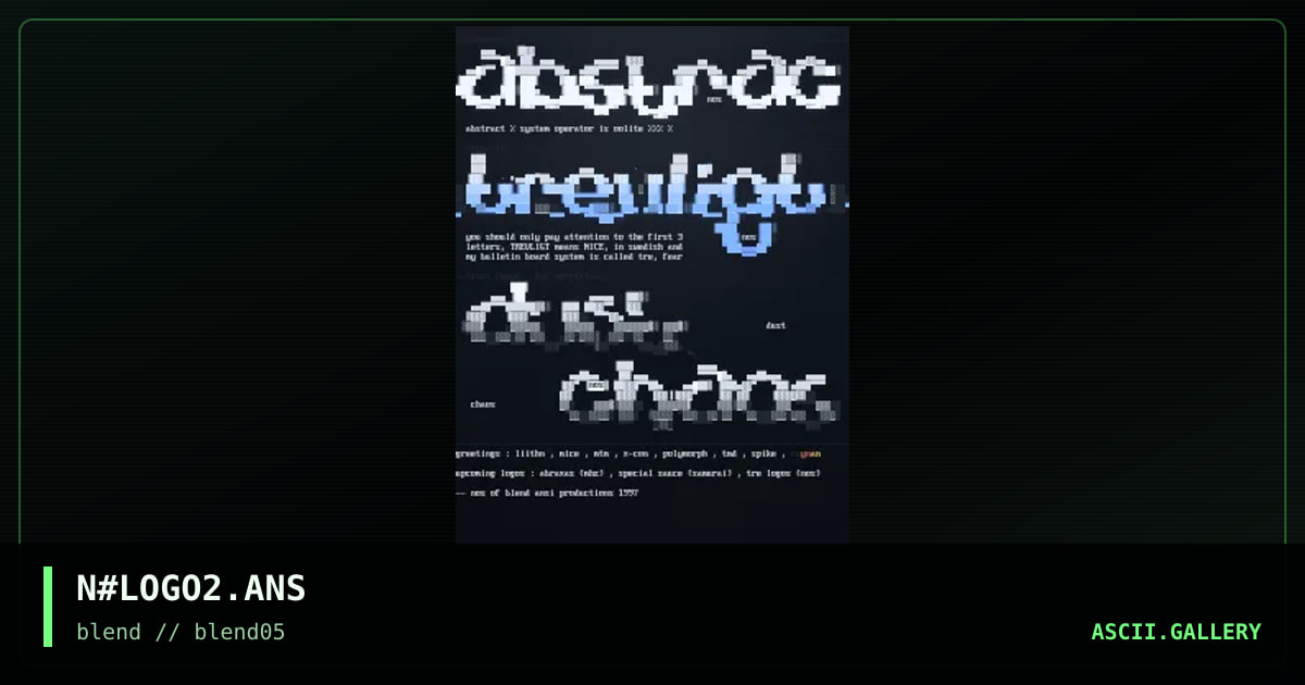 logostack, by nos, 1997