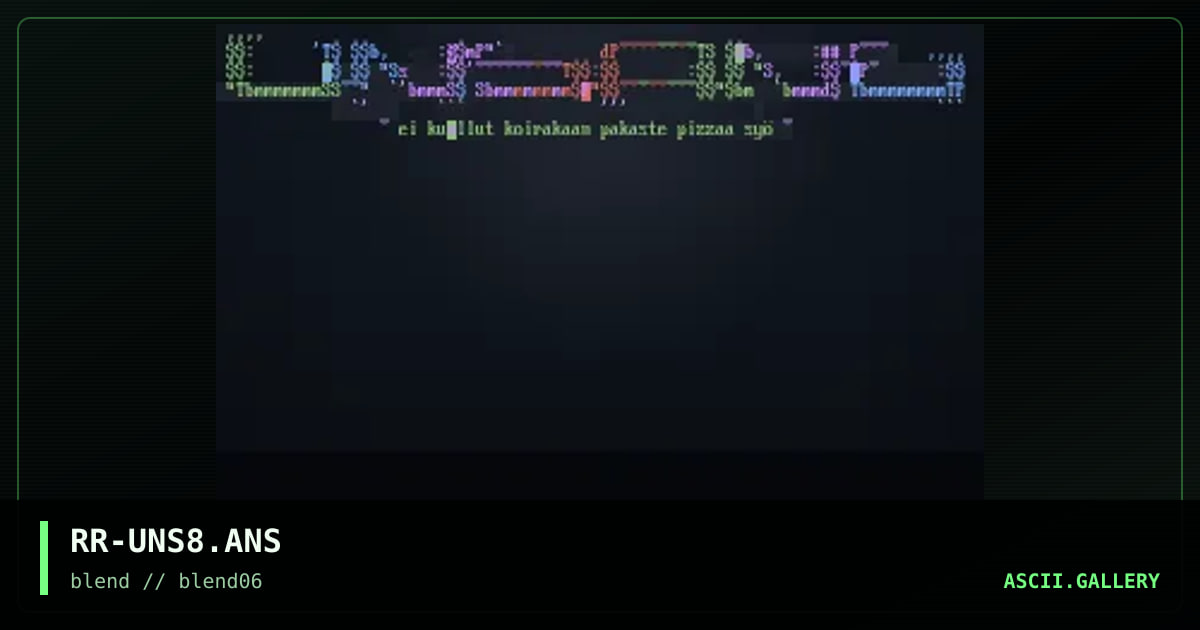 uns, by riddler, 1997