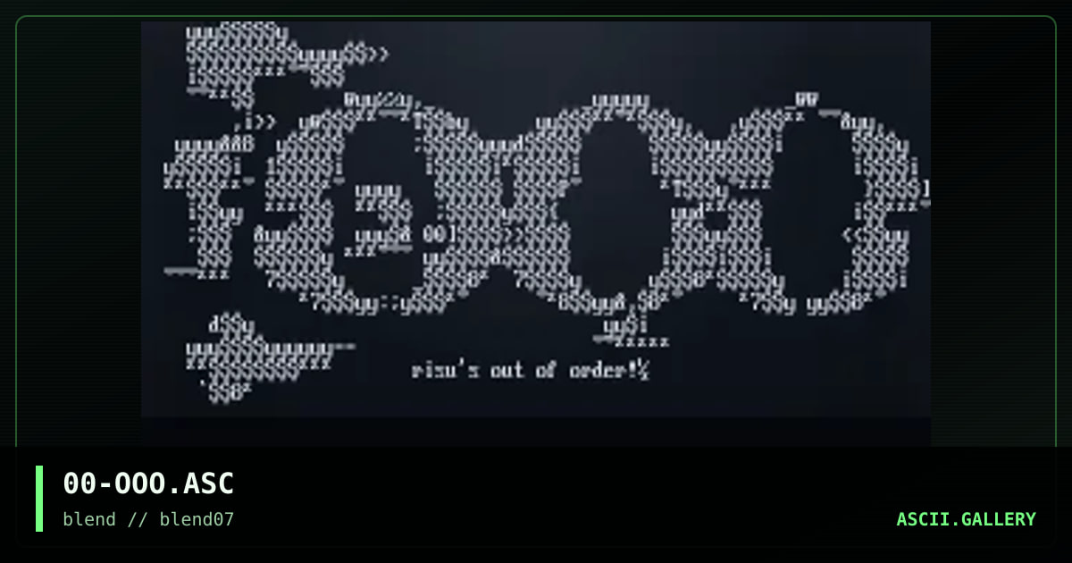 out of order, by wave, 1997