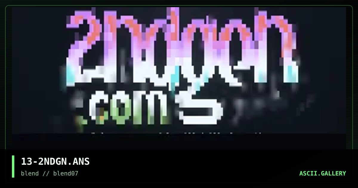 2ndgen.com, by ville, 1997