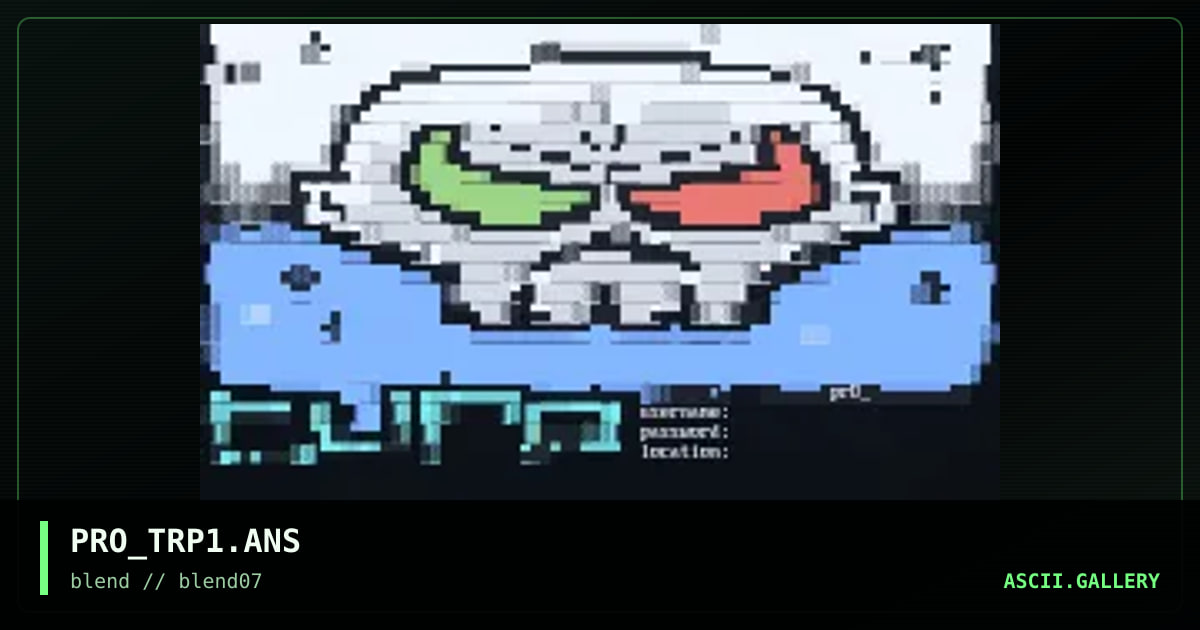 turp login, by prowler, 1997