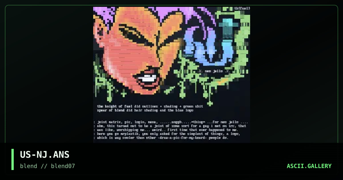Neo Jello, by spear, the knight, 1997