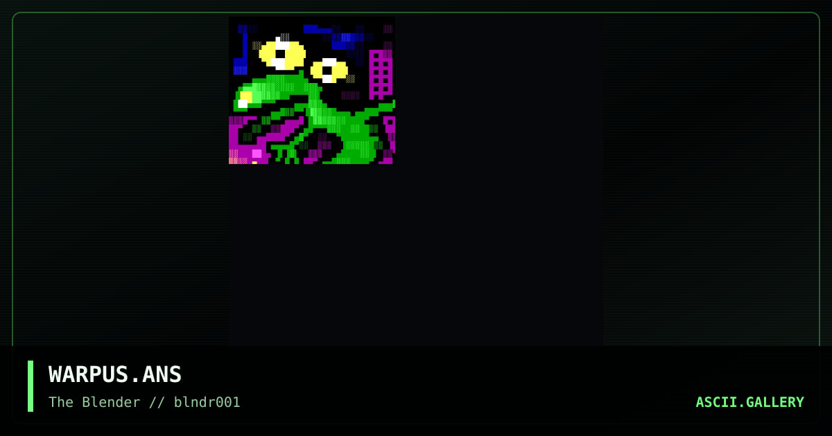 blender#1, by warpus, 1996