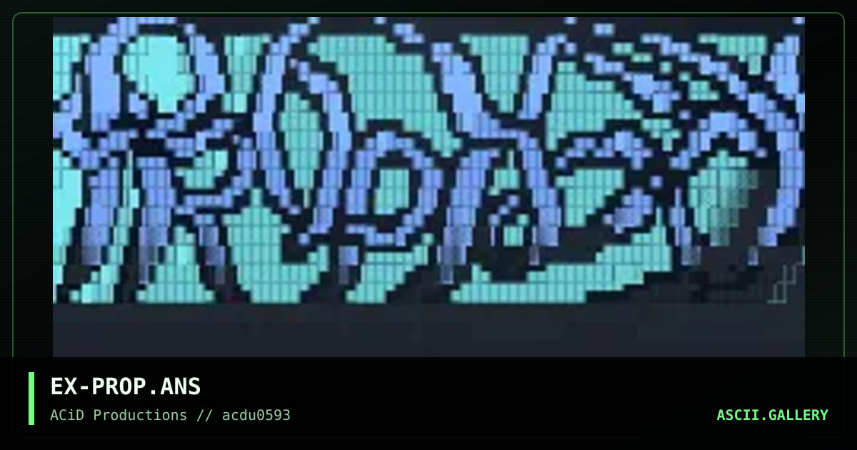 EX-PROP.ANS, by exile, 1993