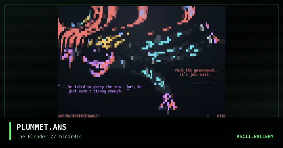 PLUMMET.ANS, by untagged, 1997