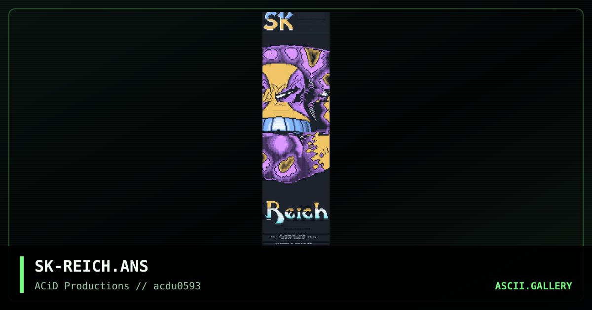 SK-REICH.ANS, by skitzo killer, 1993