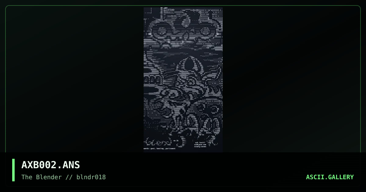 AXB002.ANS, by axb, 1997
