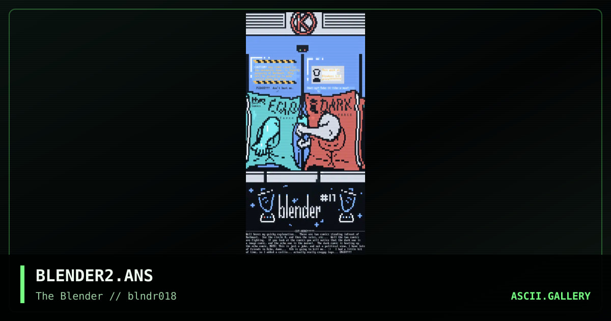 BLENDER2.ANS, by acidic soap, 1997