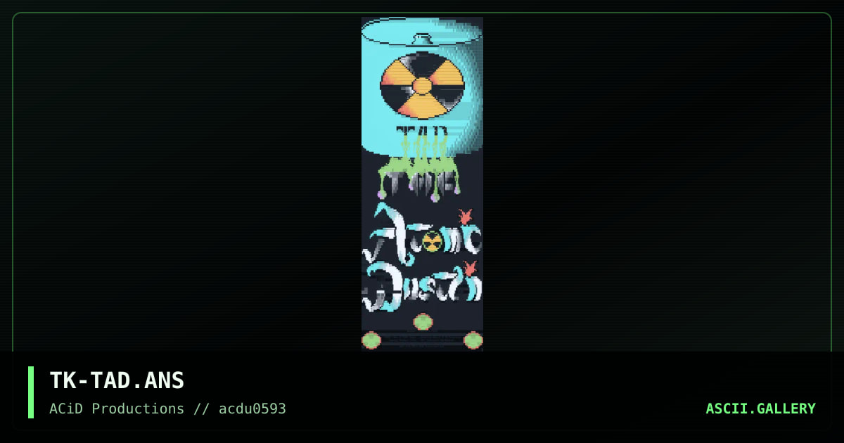 TK-TAD.ANS, by tank, 1993