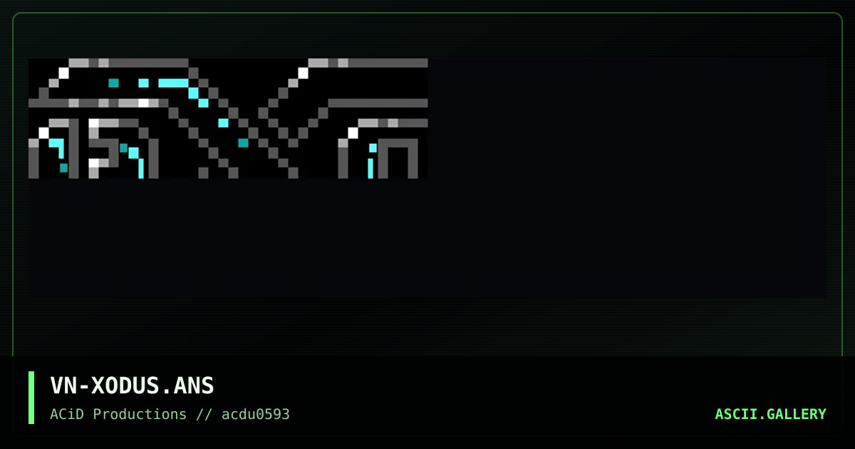 VN-XODUS.ANS, by vindication, 1993