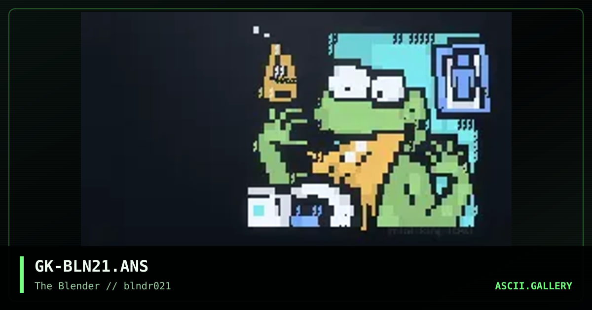 kermit the lush, by grind king, 1997