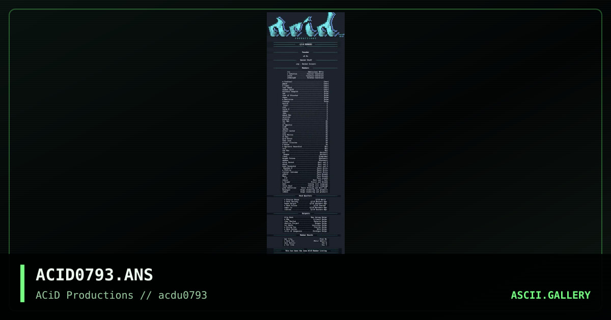 ACID0793.ANS, by fusion, 1993