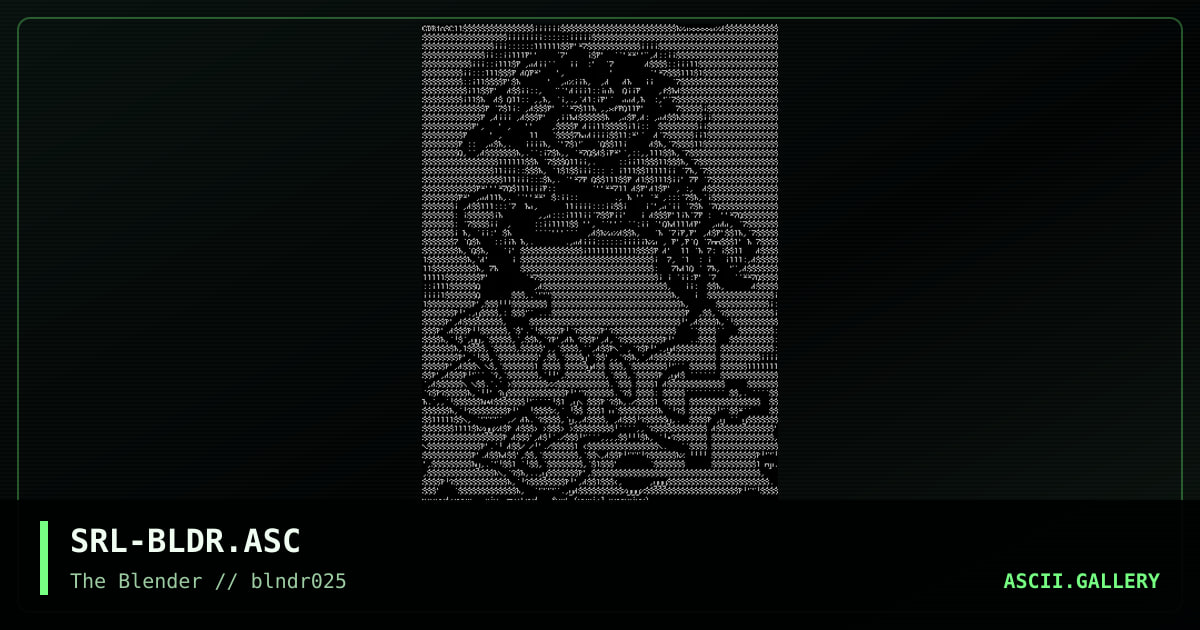 SRL-BLDR.ASC, by untagged, 1997