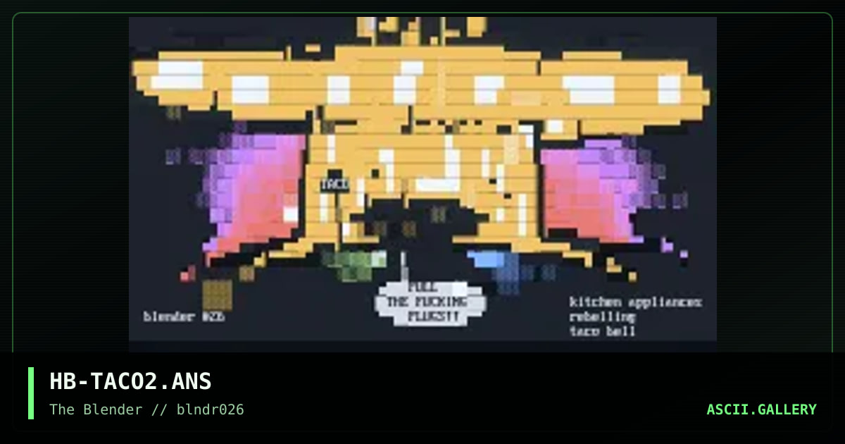 HB-TACO2.ANS, by handiboy, 1997