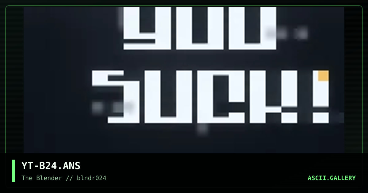 YT-B24.ANS, by neophyte, 1997