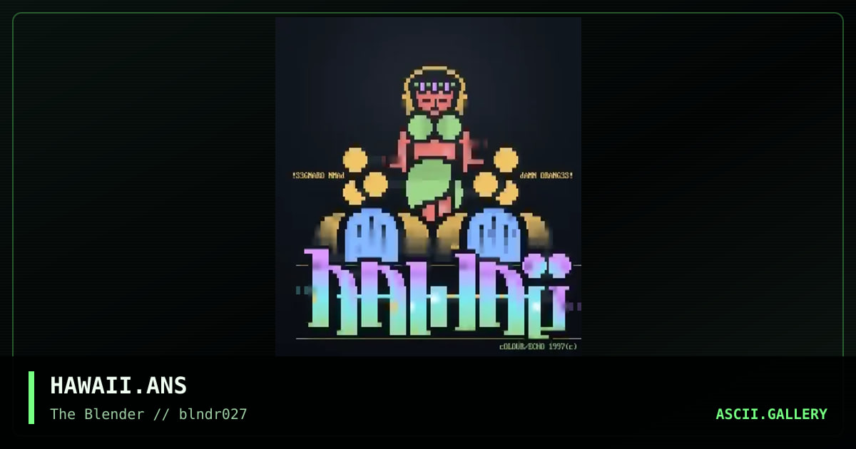 HAWAII.ANS, by untagged, 1997