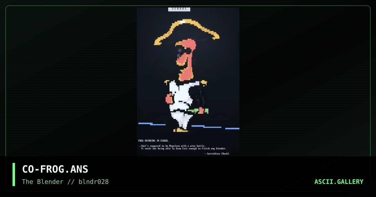 CO-FROG.ANS, by corinthian, 1997