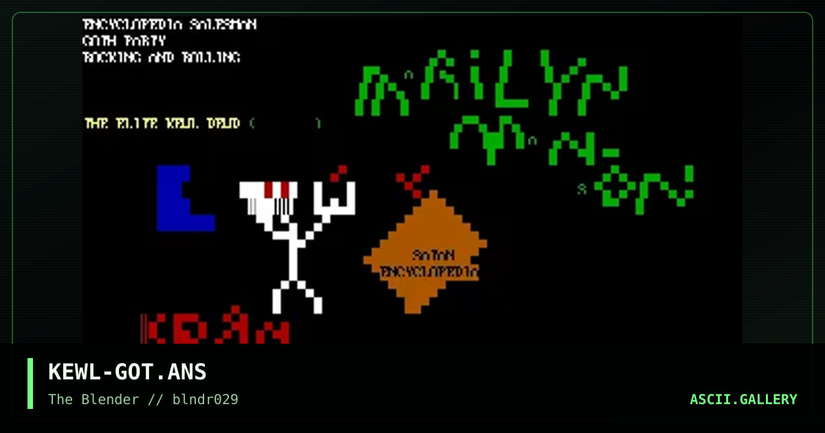 KEWL-GOT.ANS, by untagged, 1997