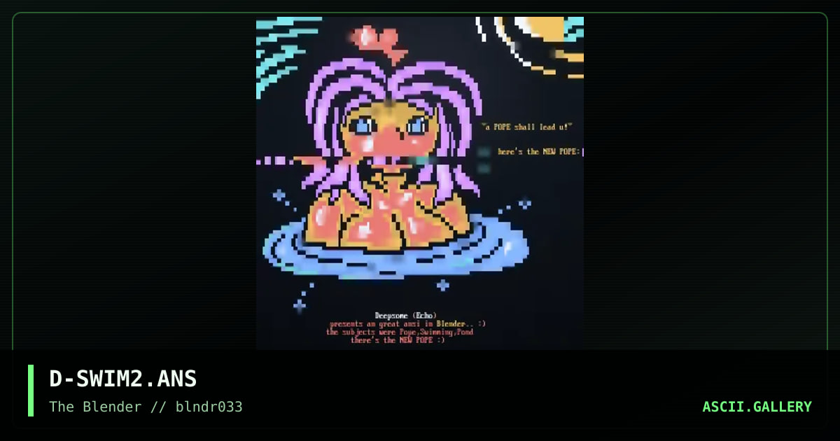 D-SWIM2.ANS, by deepsome, 1997