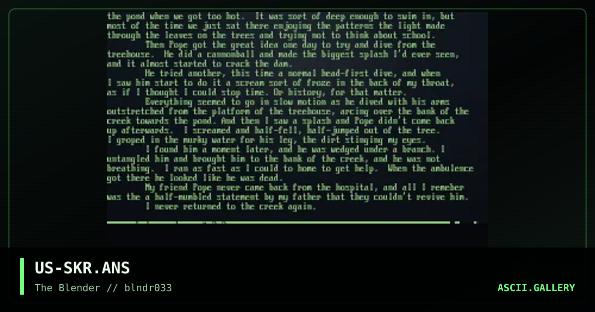 Skrubly Story!, by untagged, 1997