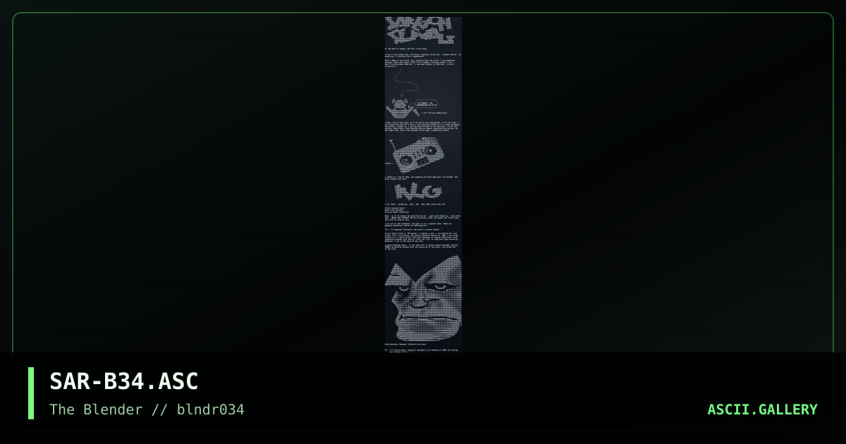 SAR-B34.ASC, by untagged, 1997