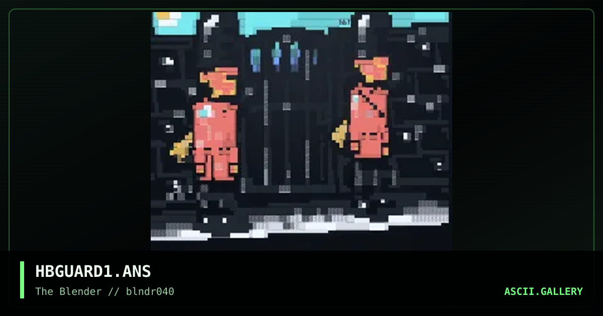HBGUARD1.ANS, by handiboy, 1997