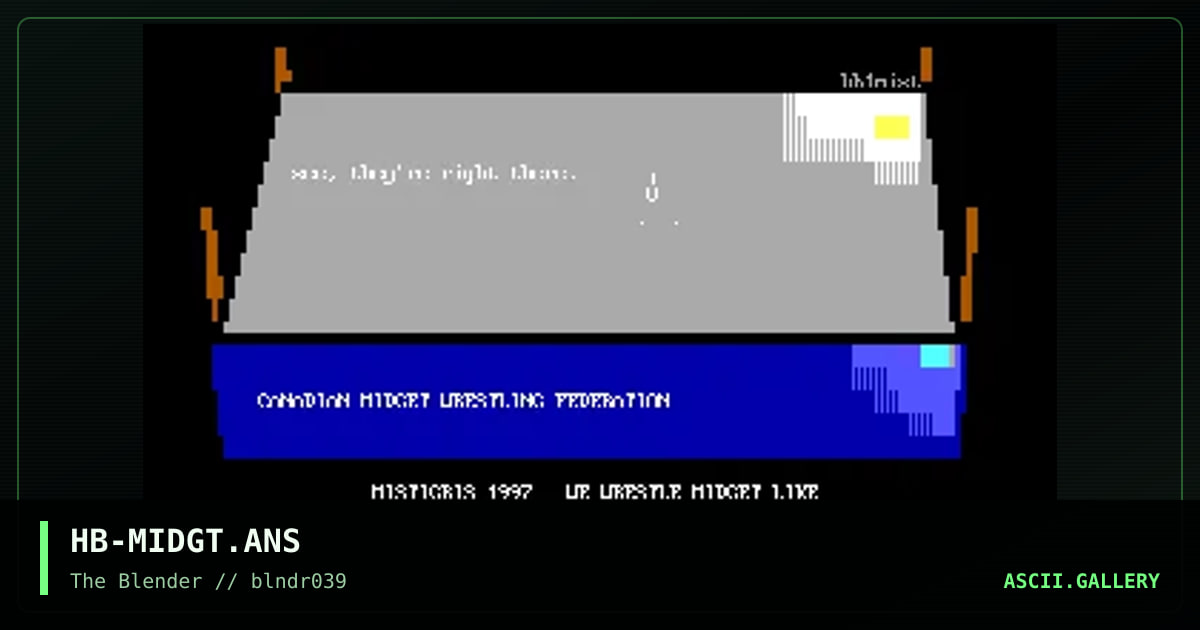 HB-MIDGT.ANS, by handiboy, 1997