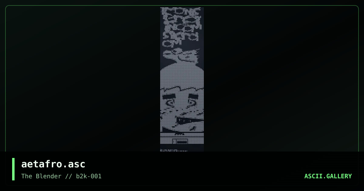 aetafro.asc, by aeternam, 1999