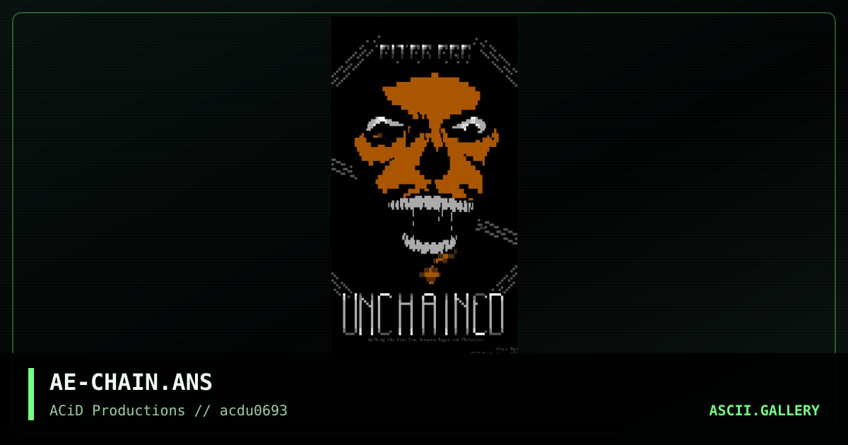 AE-CHAIN.ANS, by alter ego, 1993
