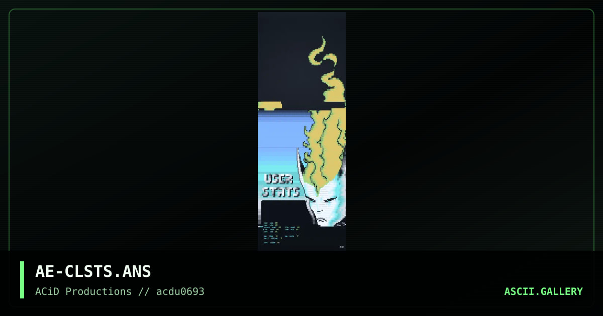 AE-CLSTS.ANS, by alter ego, 1993
