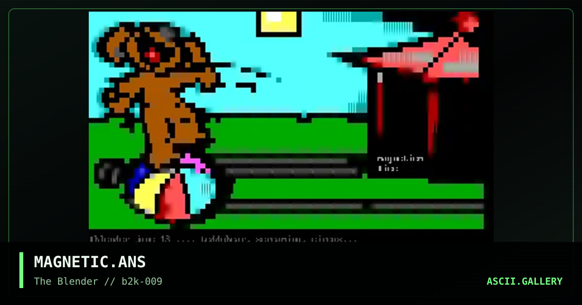 MAGNETIC.ANS, by magnetic m, 1999