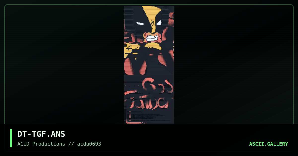 DT-TGF.ANS, by dr tongue, 1993