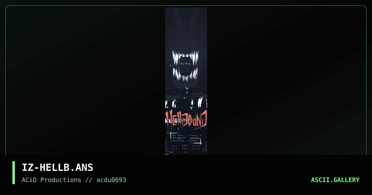 IZ-HELLB.ANS, by icszer, 1993
