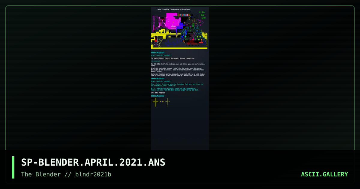 MR. BIG WING, by spinsane, 2021