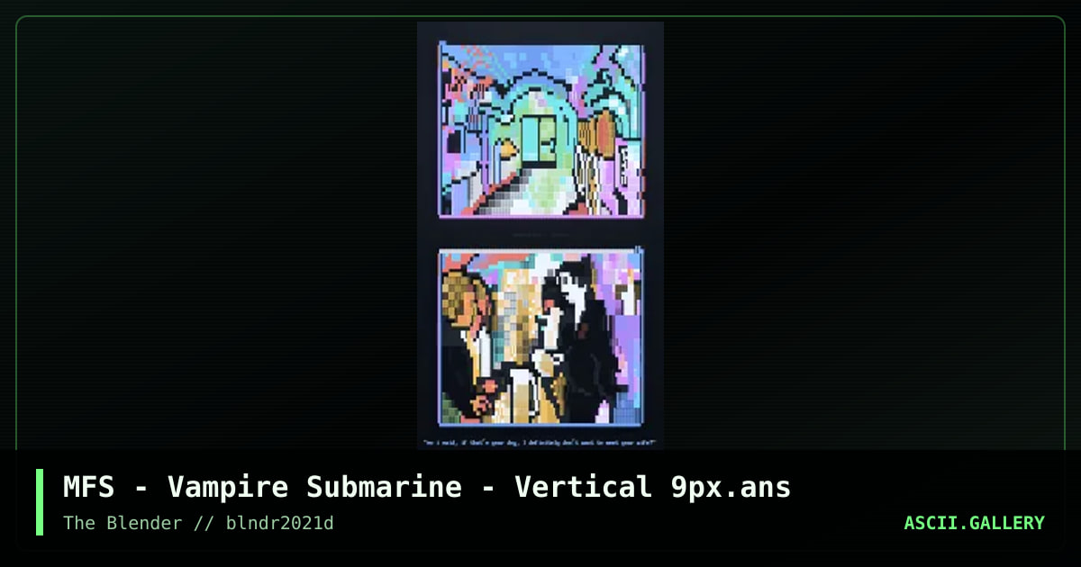 Vampire Submarine {Vertical}, by mel farr suppastar, 2021