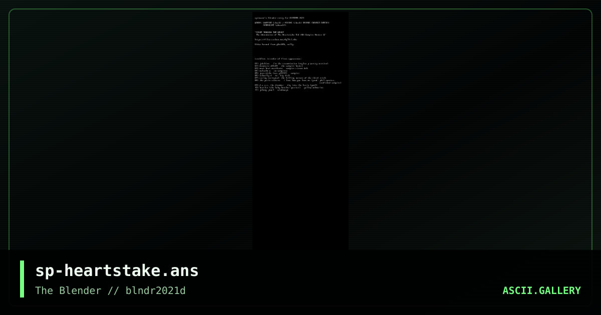 sp-heartstake.ans, by spinsane, 2021