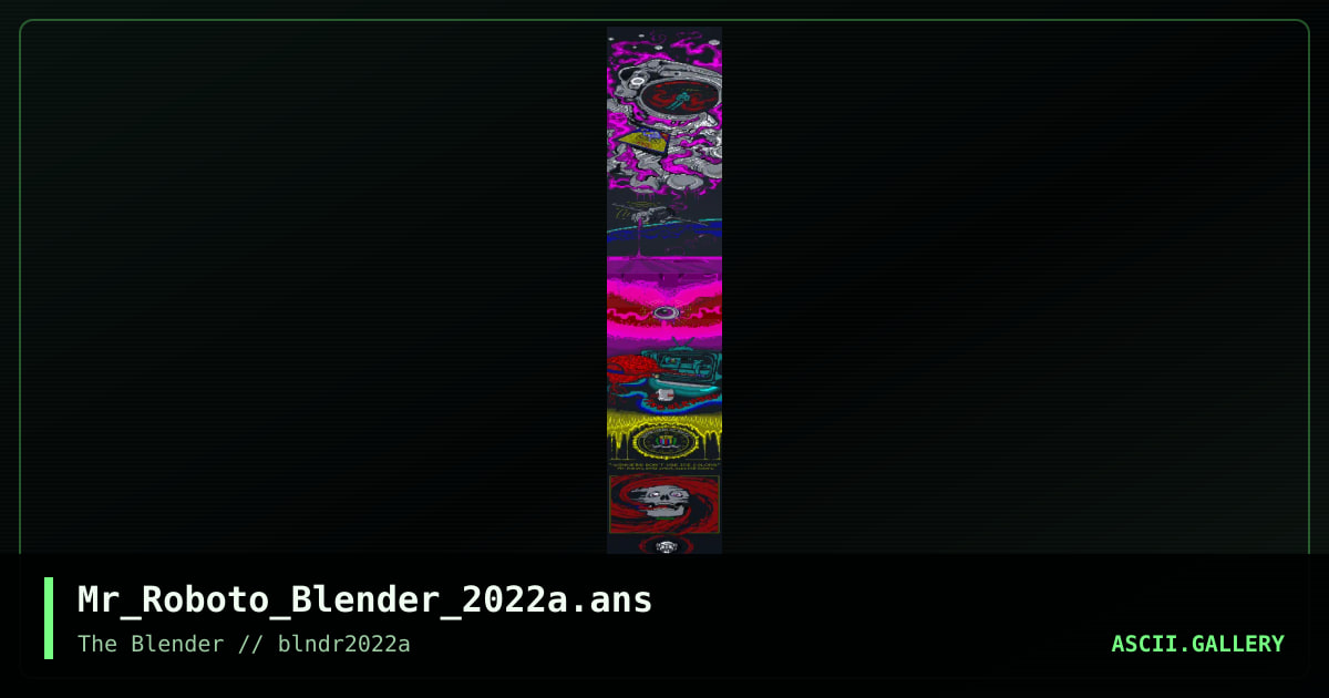 Mr_Roboto_Blender_2022a.ans, by mr roboto, 2022