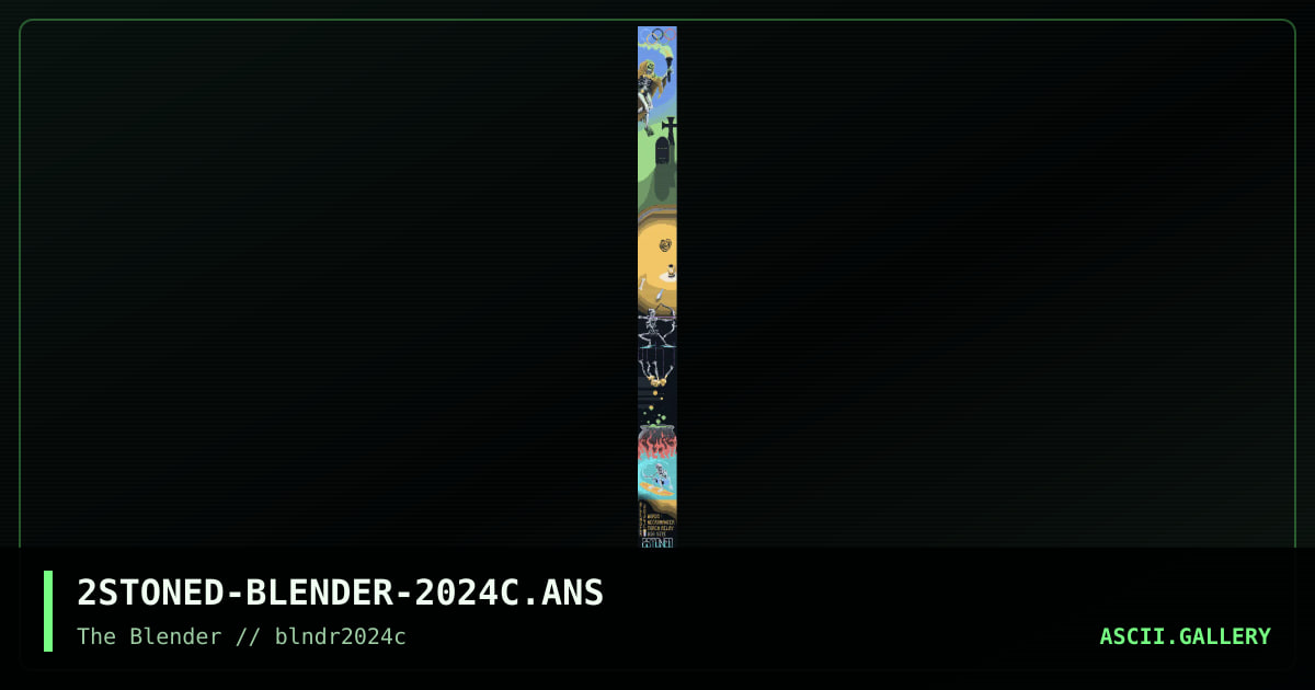 BLENDER 2024C, by 2stoned, 2024