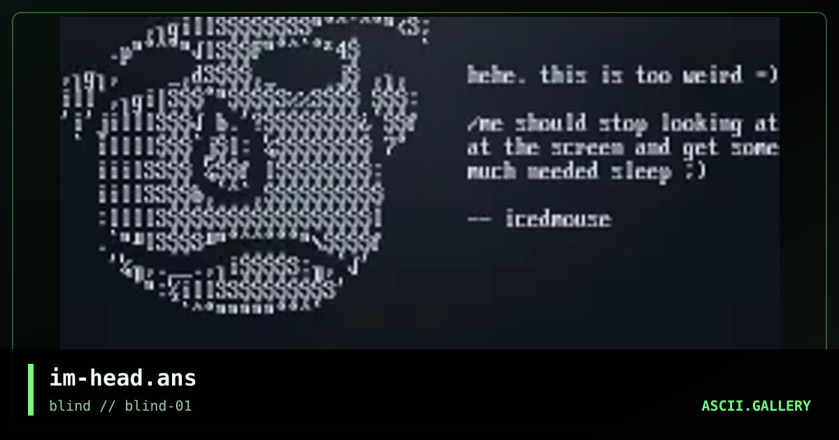 im-head.ans, by icedmouse, 1999