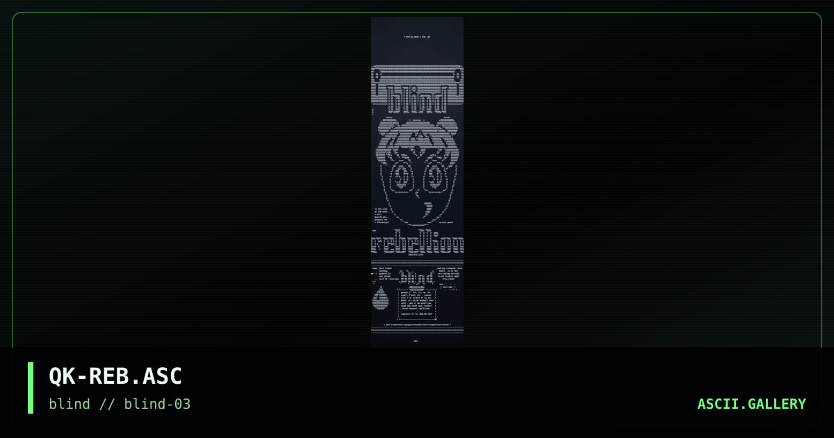 rebelli0n!, by qk, 1996