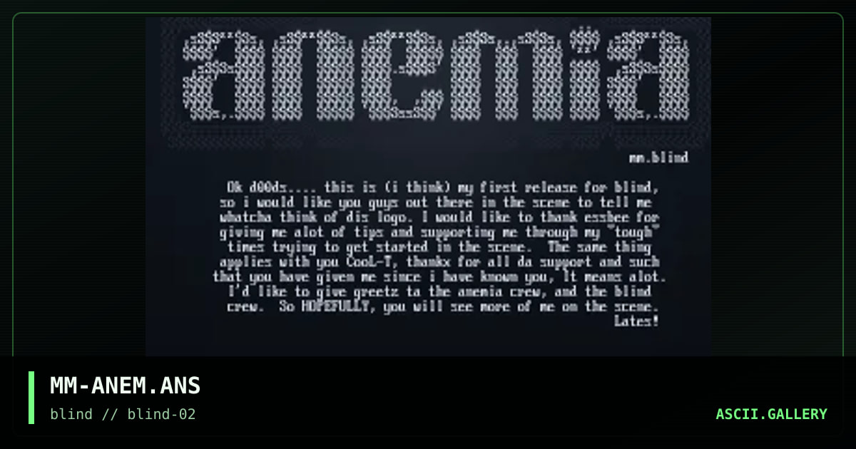 MM-ANEM.ANS, by mirror man, 1996