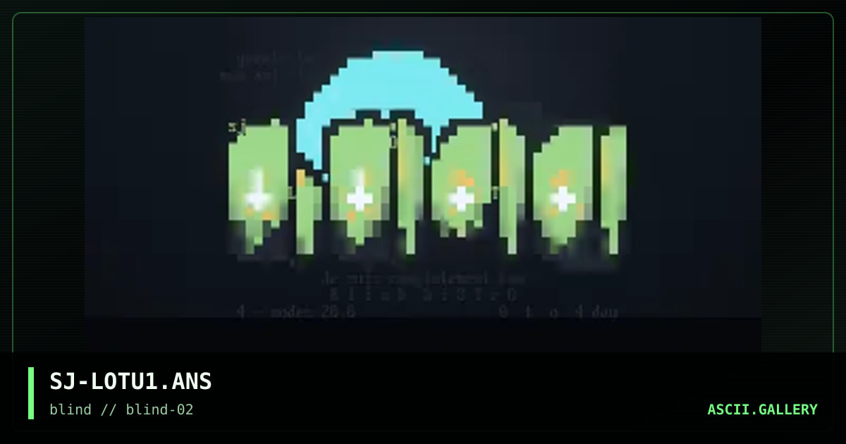 SJ-LOTU1.ANS, by the sad jester, 1996