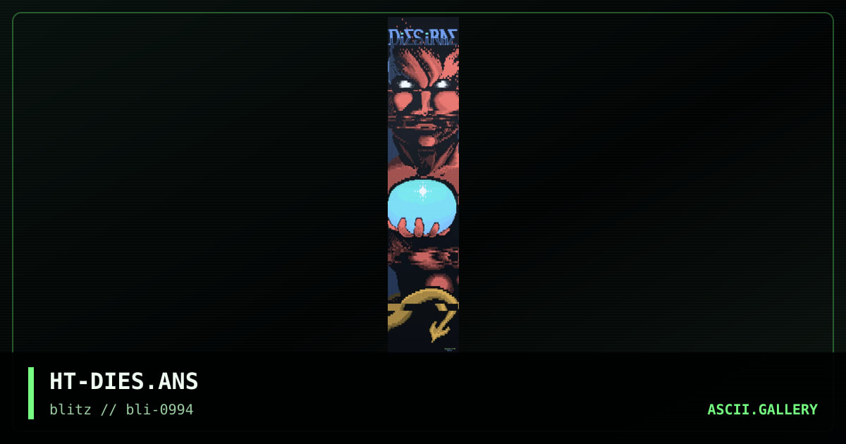 DiES iRAE, by hunter, 1994